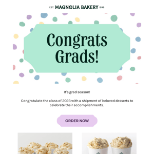 CONGRATS GRADS: Send '23 grads a treat 🎓