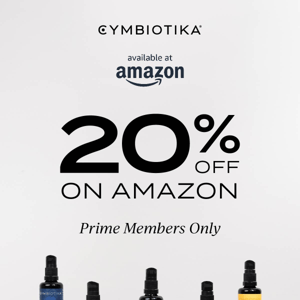 Got Prime? Here's 20% Off