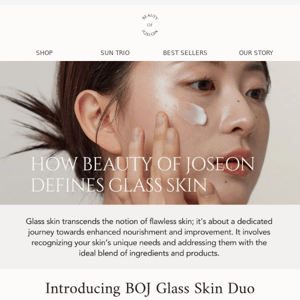 🌟Welcome to the BOJ Glass Skin Campaign