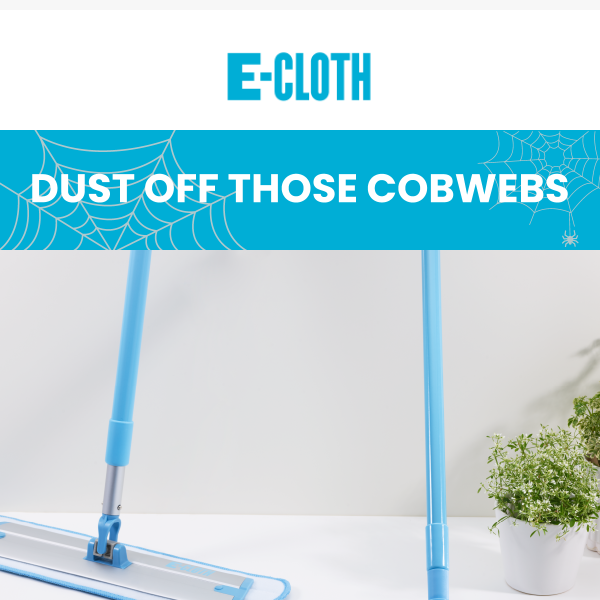 Dust off those Cobwebs with E-Cloth