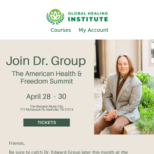 Dr. Groups invites you...