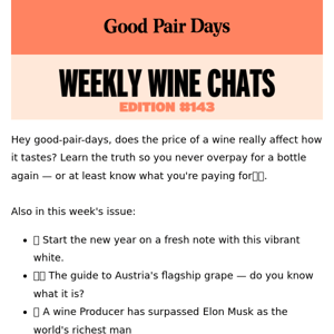 Weekly Wine Chats #143⛱