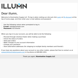 Welcome, Illumn!