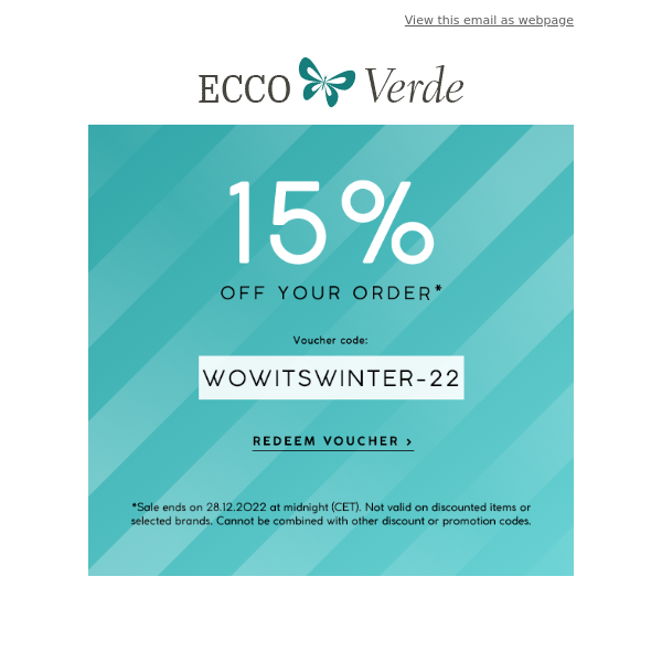 20% Off Ecco Verde DISCOUNT CODES → (8 ACTIVE) Dec 2022