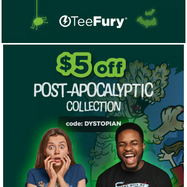 💥 $5 Off Post-apocalyptic sale 💥