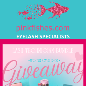 Sassy Lash X Pinkfishes Giveaway 😍