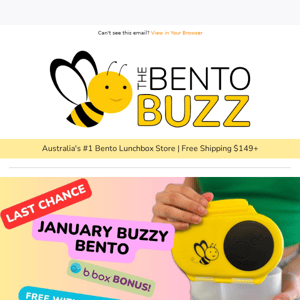 Last Day!⚠️Last Day!⚠️ Free Buzzy Bee b.box! ⚠️