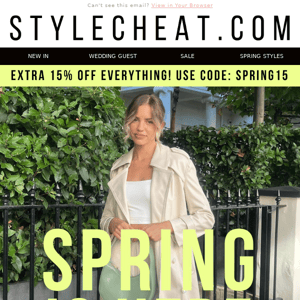 Springtime wardrobe refresh 🌷🌤️🌈