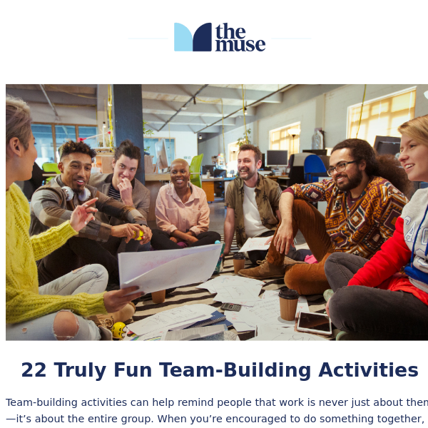 22 awesome team-building activities