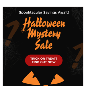 Halloween Mystery Sale 🕷️