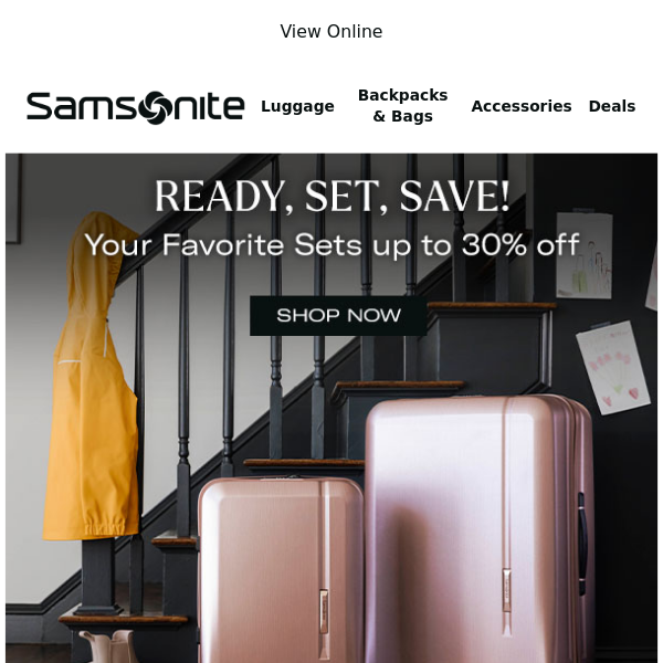 Limited Time Offer: Sets up to 30% off