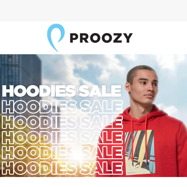 Get Cozy! Hoodie Sale Now On. Over 50% off.
