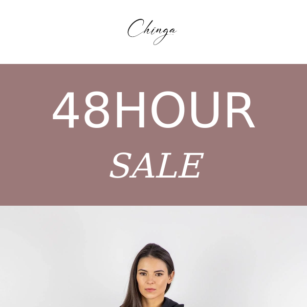 LAST FEW HOURS LEFT FOR OUR 48HOUR SALE