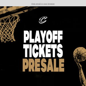 Your Playoff Ticket Presale Starts NOW!