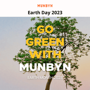 🌍Go Green with MUNBYN Earth Day