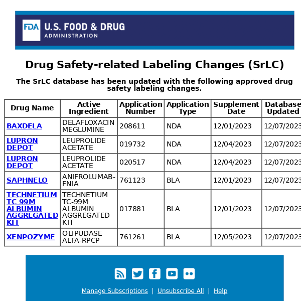 FDA warns consumers not to use counterfeit Ozempic (semaglutide) found in  U.S. drug supply chain