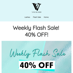Weekly Flash Sale😍40% OFF For you💕