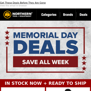 Memorial Day Sale>> Save Up To 50%