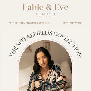 Discover the beautifully soft Spitalfields collection ✨
