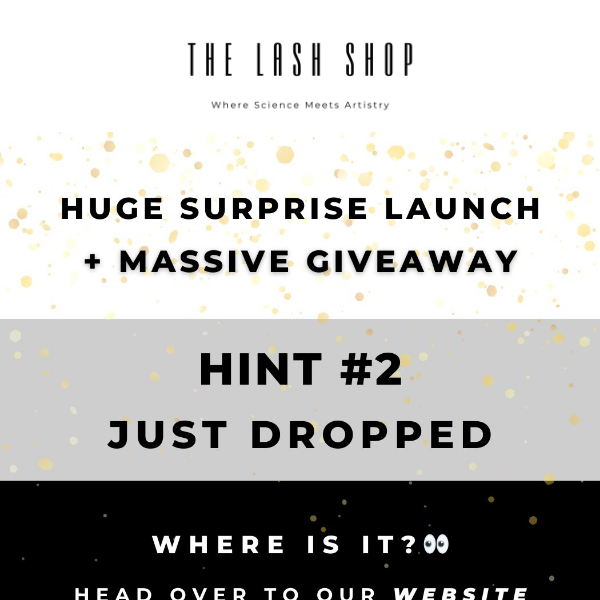 HINT #2 JUST DROPPED 👀