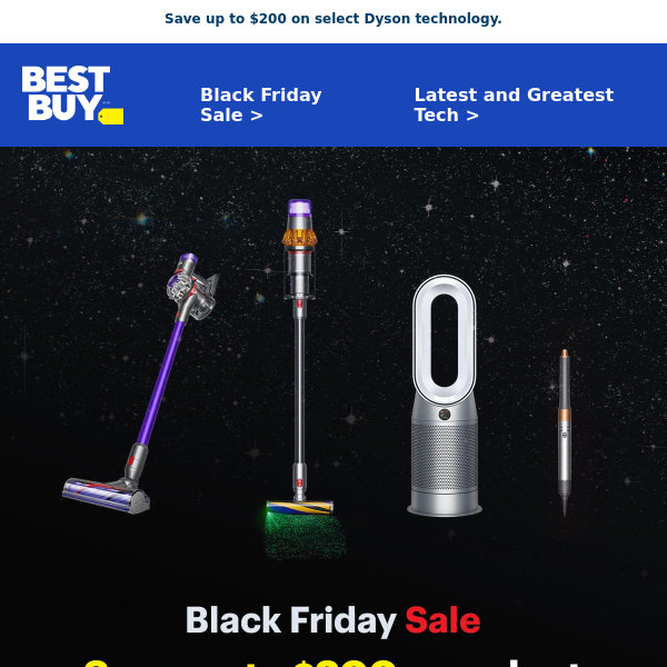 Clean up on these hot Dyson deals!