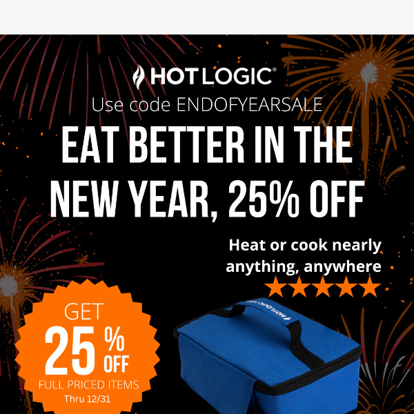 🍾 New Year, New You: 25% Off Healthy Eating 🎆