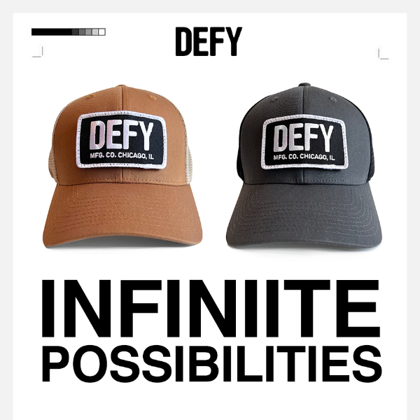 + 2 NEW HAT COLORWAYS +