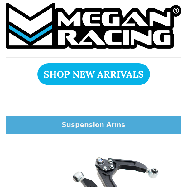 New Suspension Arms! Megan Racing