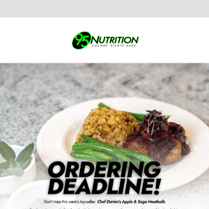 Order Deadline: Your Favorites Are Here!