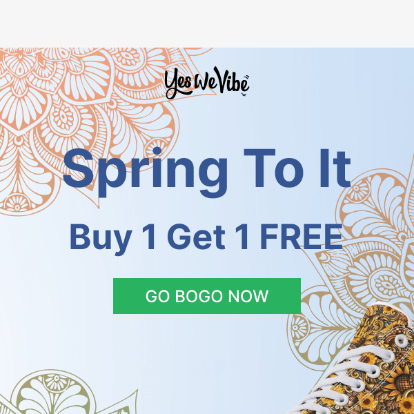 Sping is HERE and so is our BOGO