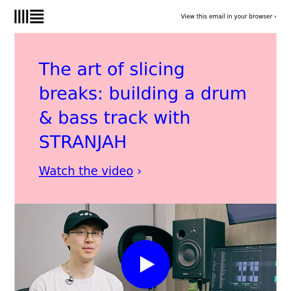 Check out STRANJAH’s guide to making drum & bass