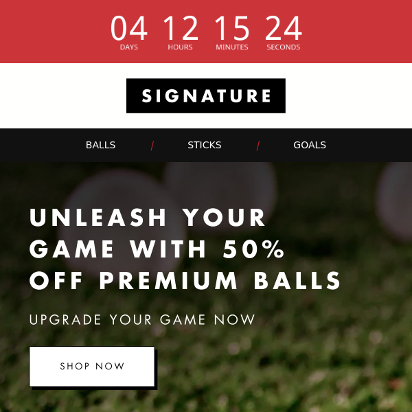 Score BIG: 50% OFF Premium Lacrosse Balls! ⏳