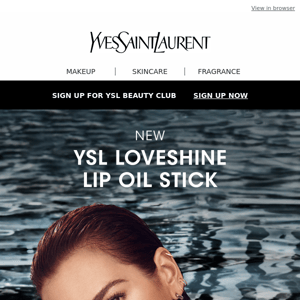 JUST IN: Discover The New YSL Loveshine Lip Oil Stick