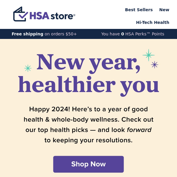 New year, healthier you