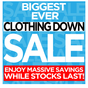 MASSIVE SAVINGS WHILE STOCKS LAST!