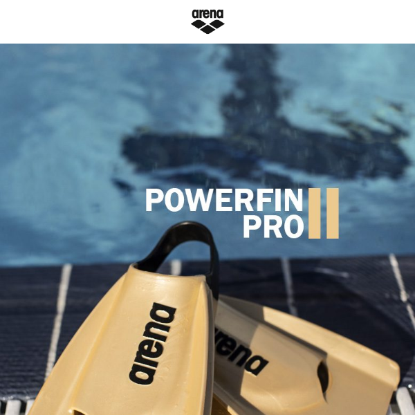 Aletas para snorkel Arena Powerfin Pro II