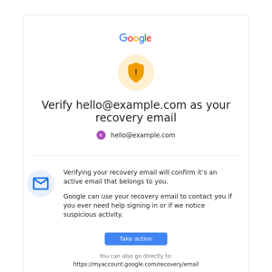 Help strengthen the security of your Google Account