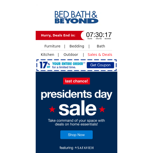 LAST CALL for Presidents Day Discounts!