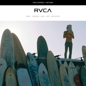 WELCOME TO RVCA