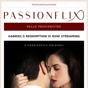 GABRIEL'S REDEMPTION IS NOW STREAMING