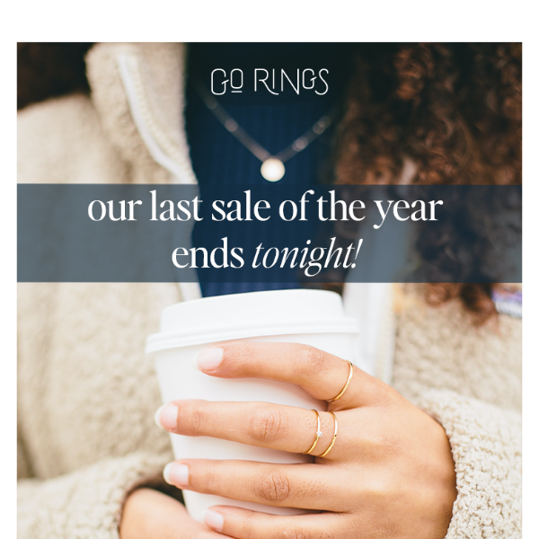 LAST day of our LAST sale of the year