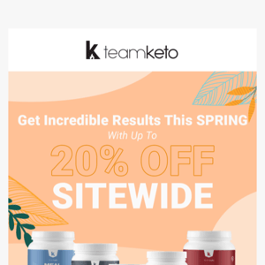 [Up To 20% Off] Our Spring Sale Starts Now!
