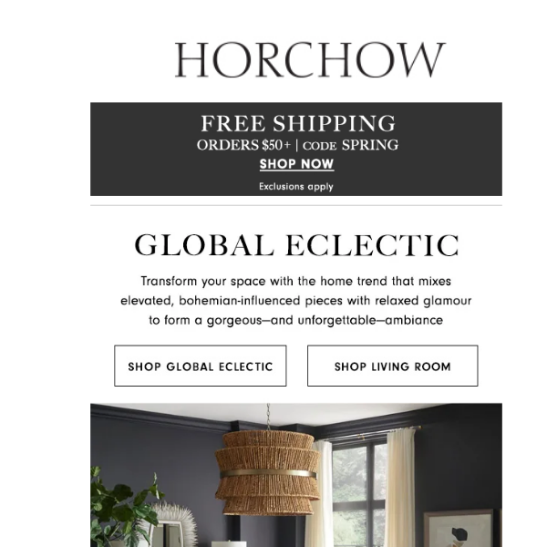 Home trend: Global Eclectic