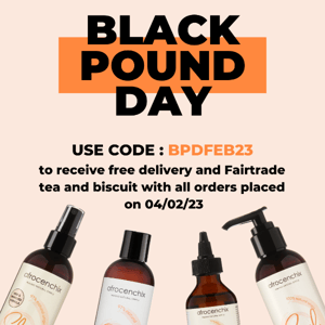 Black Pound Day Offer 🤑