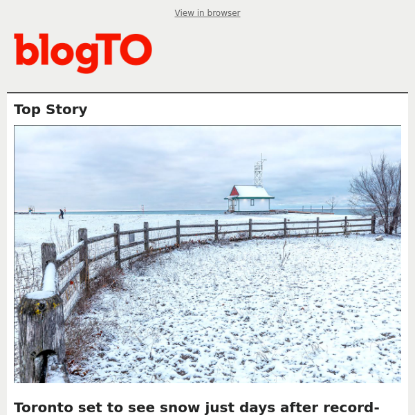 The latest from blogTO