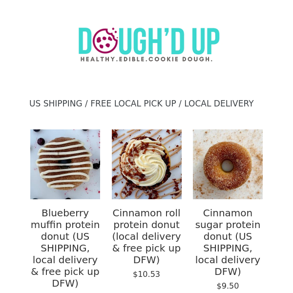 Last chance to order protein donuts!