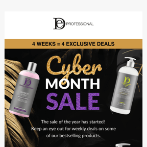 Cyber Month Deals Are Here!