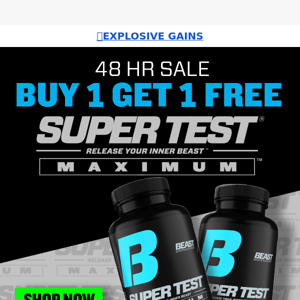 💪Super Test Max BOGO Blowout