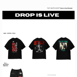 Mentality March Drop is Live.