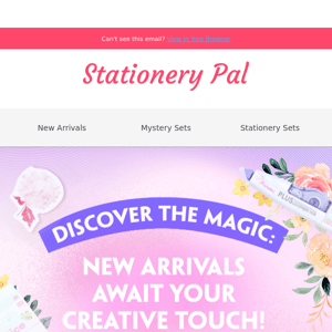 Unveiling the Latest: Fresh Stationery Delights Await You!